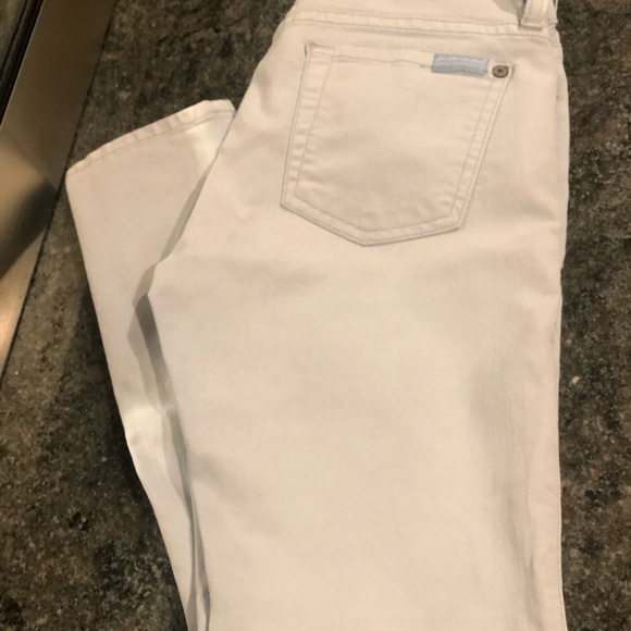 7 for All Mankind the cropped skinny. Powder blue - Picture 3 of 3